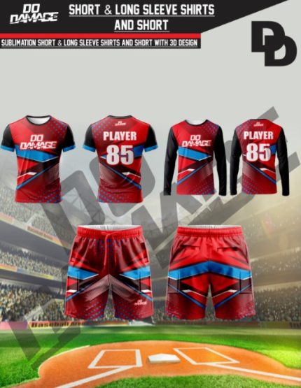 Short sets (long or short sleeve shirt)