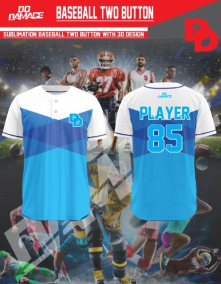 Baseball/Softball Two Button Jersey